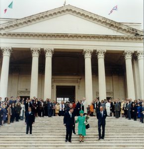 HM The Queen at the British School at Rome, 2000