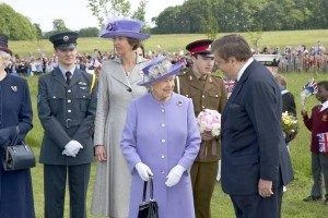 Her Majesty The Queen visits The Marquess of Salisbury at Hafield House in June 2012